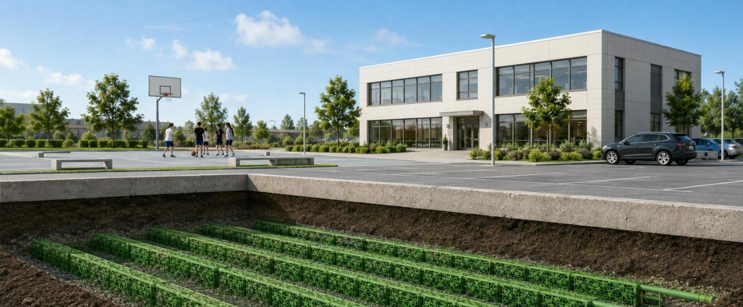 Energiemonolith als integriertes Energieprodukt für oberflächennahe Geothermie