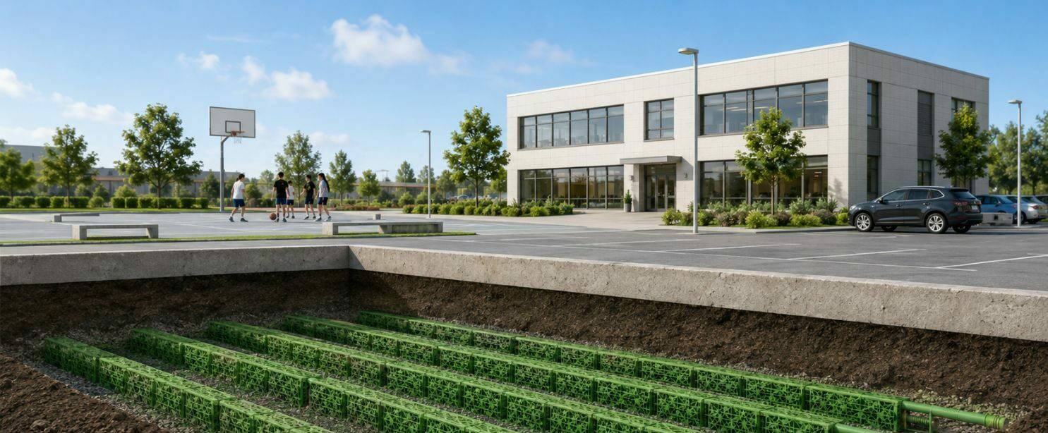 Energiemonolith als integriertes Energieprodukt für oberflächennahe Geothermie